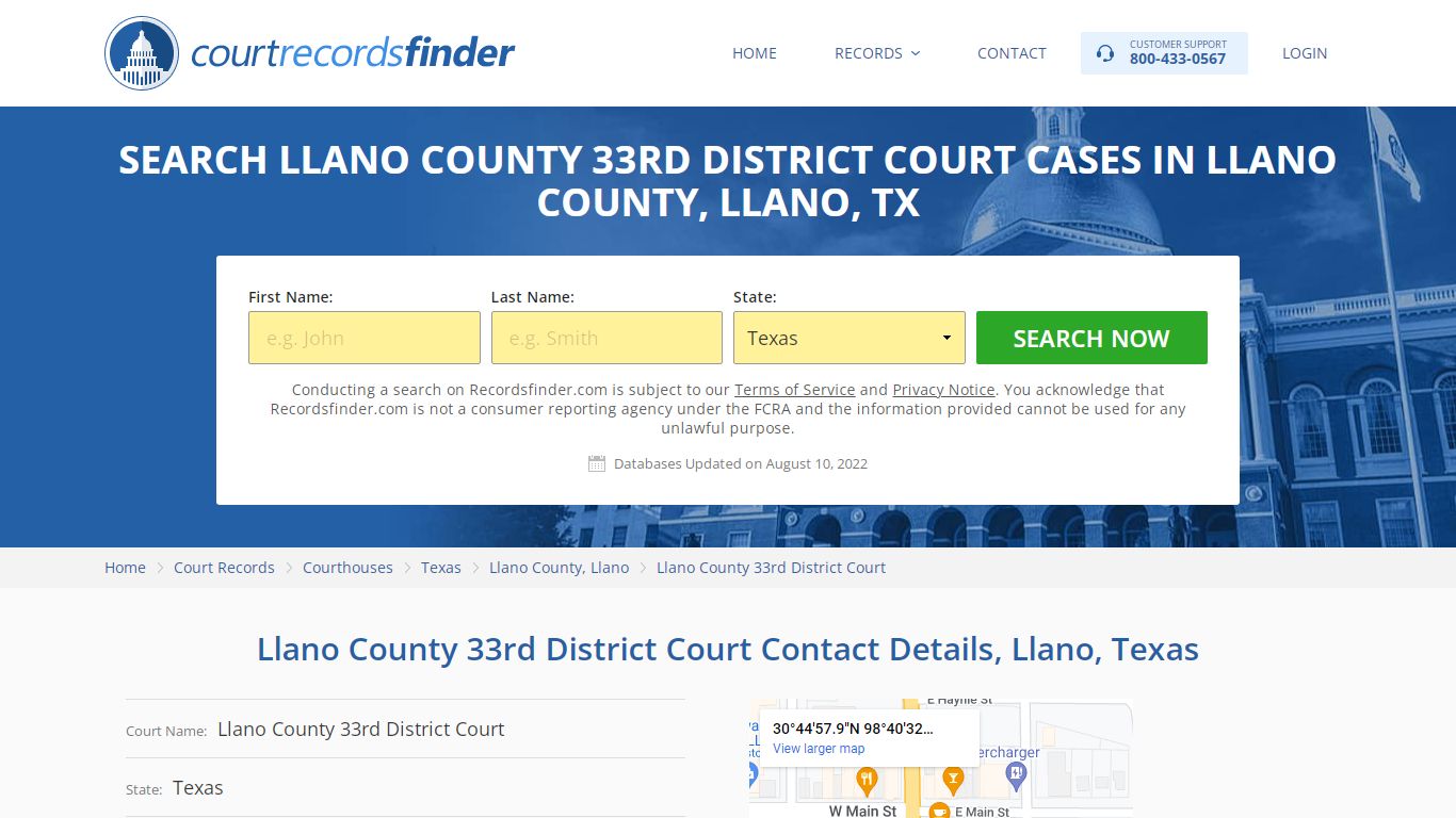 Llano County 33rd District Court Case Search - Llano ...